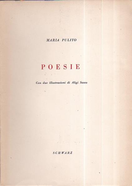 Poesie. Con due illustrazioni di Aligi Sassu - copertina