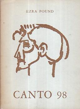 Canto 98 tradotto da Mary de Rachewiltz - Ezra Pound - copertina