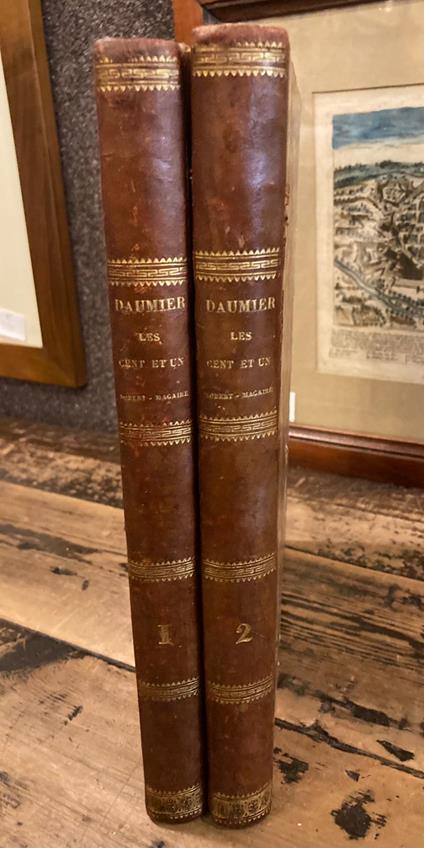Les cent et un Robert Macaire composés et dessinés par M. H. Daumier, sur les Idées et les Légendes de M. Ch. Philipon, réduits et litographiés par MM. *** Texte par MM. Maurice Alhoy et Louis Huart - Honoré Daumier - copertina