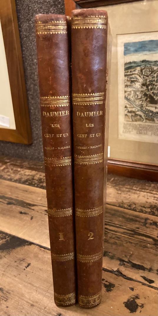Les cent et un Robert Macaire composés et dessinés par M. H. Daumier, sur les Idées et les Légendes de M. Ch. Philipon, réduits et litographiés par MM. *** Texte par MM. Maurice Alhoy et Louis Huart - Honoré Daumier - copertina