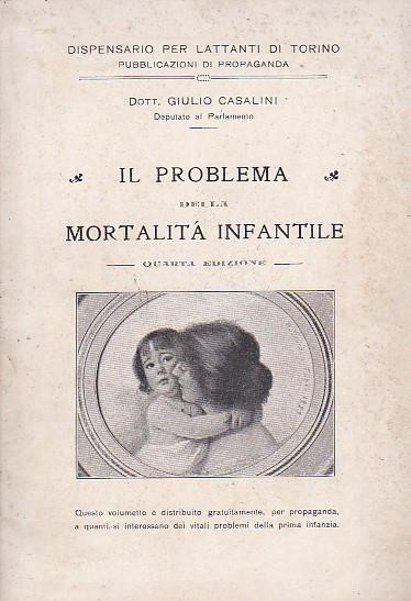 Il problema della mortalità infantile - Giulio Casalini - copertina