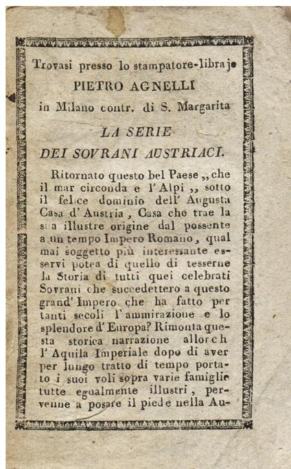 Odi - Giuseppe Parini - copertina