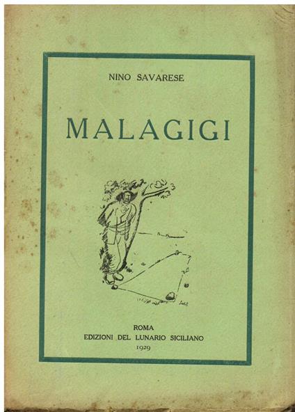 Malagigi. Romanzo - Nino Savarese - copertina