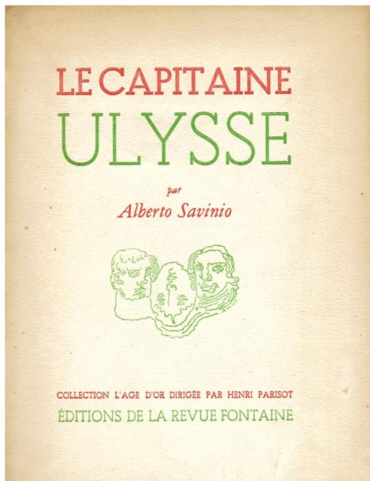Le Capitaine Ulysse - Alberto Savinio - copertina