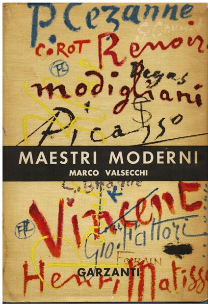 Maestri moderni - Marco Valsecchi - copertina