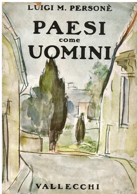 Paesi come uomini - Luigi M. Personé - copertina