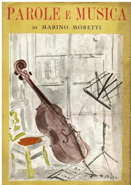 Parole e musica - Marino Moretti - copertina