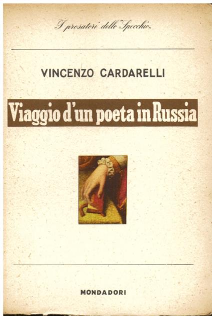 Viaggio d' un poeta in Russia - Vincenzo Cardarelli - copertina
