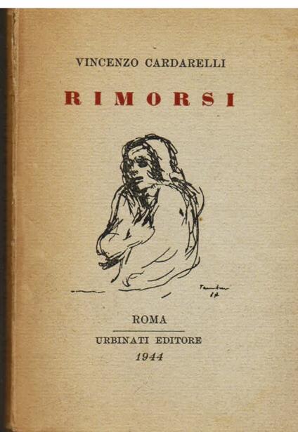 Rimorsi - Vincenzo Cardarelli - copertina