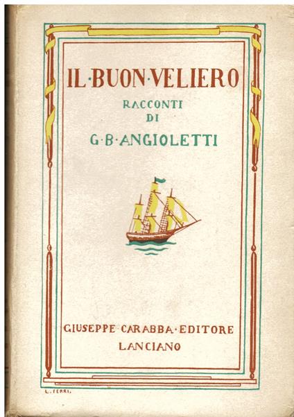 Il buon veliero. Racconti - copertina