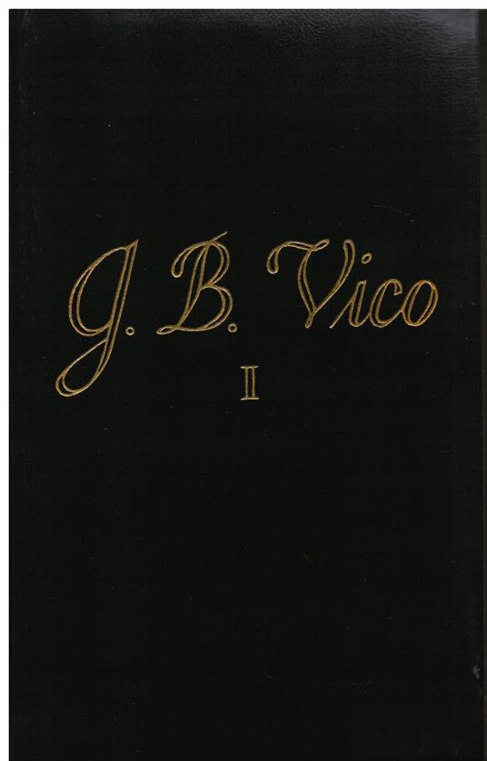 Tutte le opere. I. La Scienza Nuova - Giambattista Vico - copertina