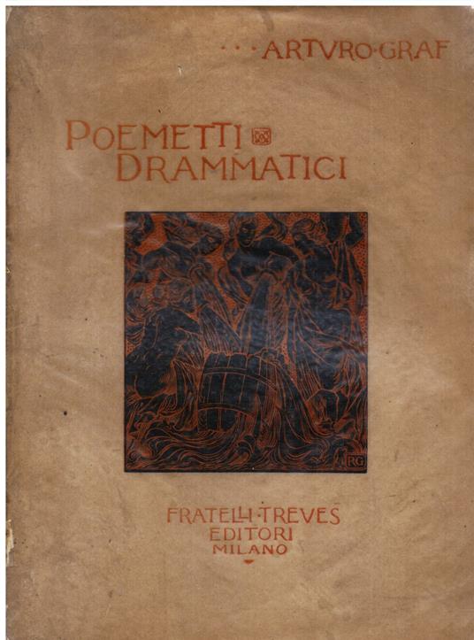 Poemetti drammatici - Arturo Graf - copertina