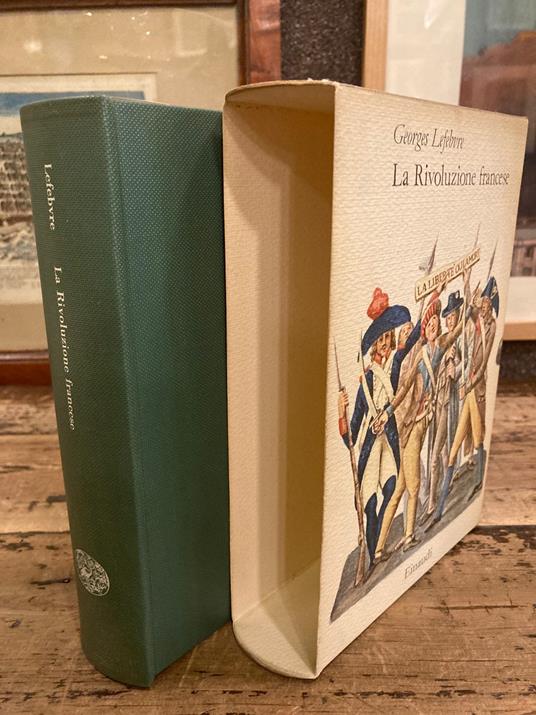 La Rivoluzione Francese - Georges Lefebvre - copertina