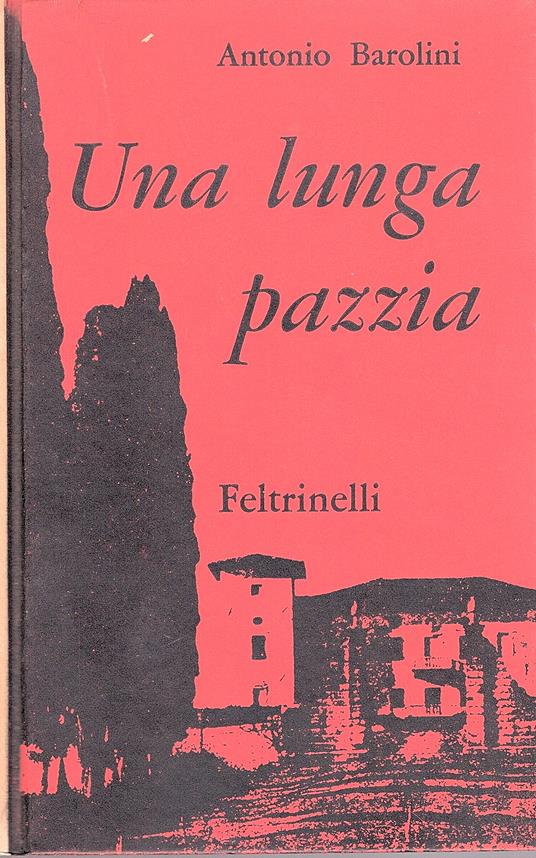 Una lunga pazzia - Antonio Barolini - copertina
