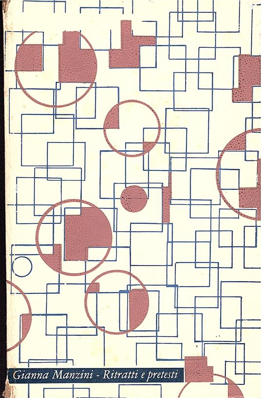 Ritratti e pretesti - Gianna Manzini - copertina