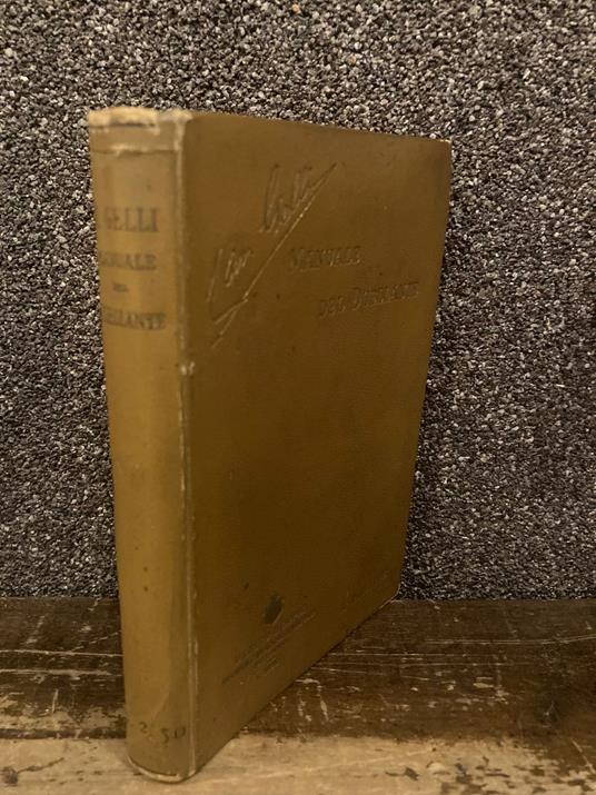 Manuale del duellante in appendice al Codice Cavalleresco italiano. Con 27 tavole. Seconda edizione - Jacopo Gelli - copertina