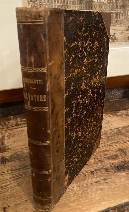 Il Salvatore. Poema. TERZA edizione nuovamente riveduta e ritoccata dall' autore - Davide Bertolotti - copertina