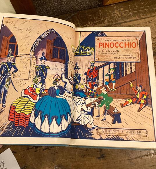 The Adventures of Pinocchio. Illustrated by Helene Carter - Carlo Collodi - copertina