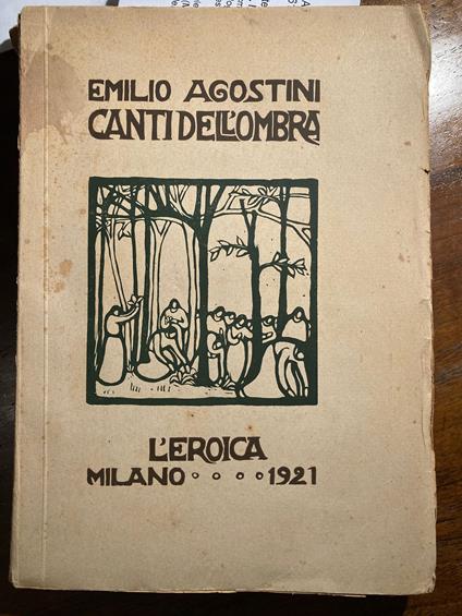 Canti dell' ombra - Emilio Agostini - copertina
