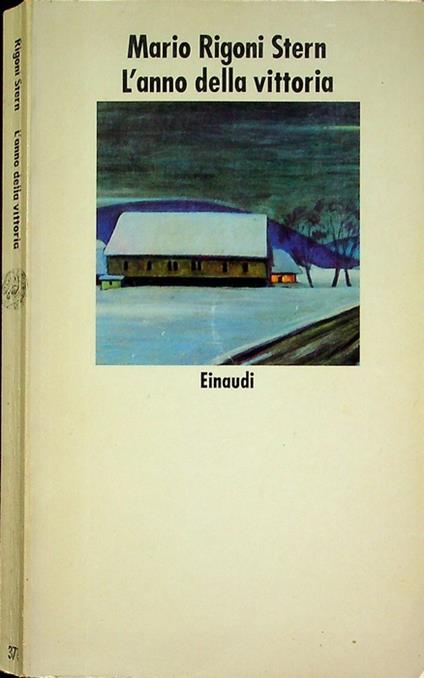 L' anno della vittoria - Mario Rigoni Stern - copertina