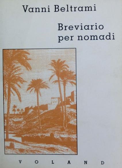 Breviario per nomadi - Vanni Beltrami - copertina