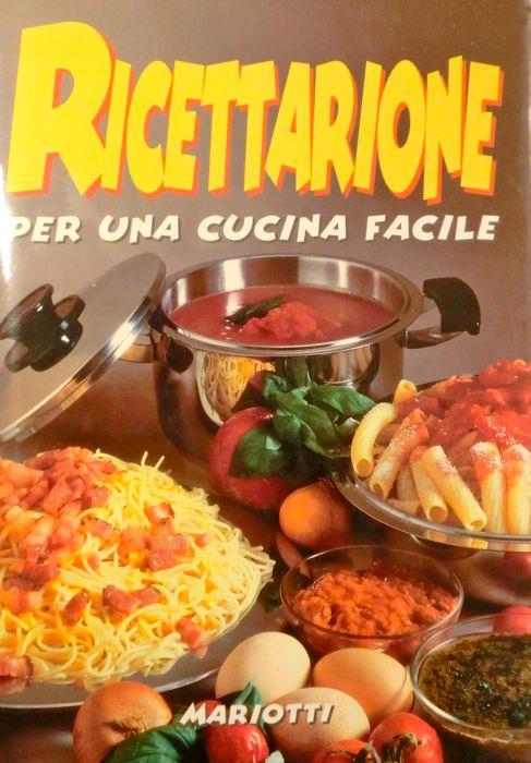 Ricettarione: per una cucina facile - copertina