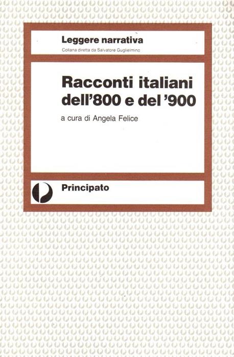 Racconti italiani dell'800 e del '900. Leggere narrativa - copertina