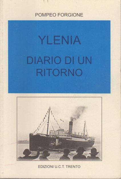 Ylenia: diario di un ritorno. Collana di narrativa popolare 1 - copertina