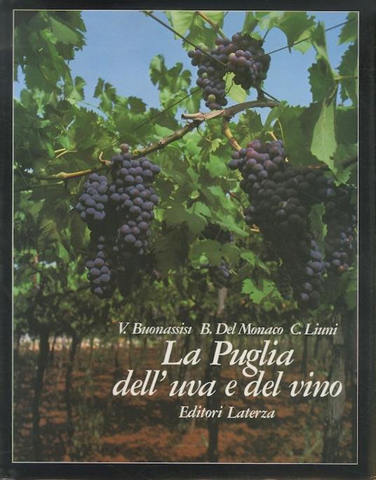 La Puglia dell'uva e del vino. Grandi opere - Vincenzo Buonassisi - copertina