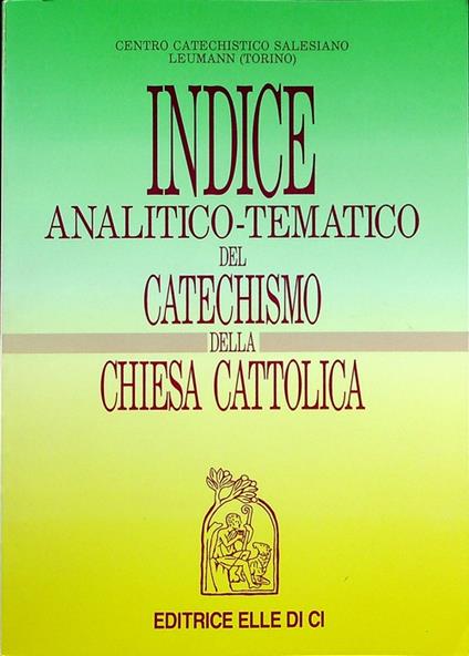 Indice analitico-tematico del Catechismo della Chiesa cattolica - copertina