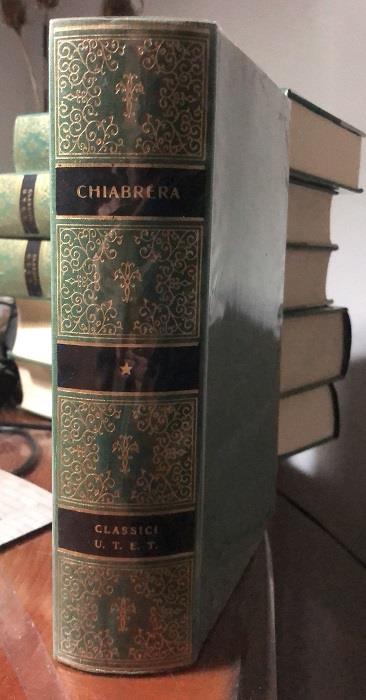 Opere di Gabriello Chiabrera e lirici del classicismo barocco. Ristampa. 2. ed. ampliata. Classici italiani 47 - Gabriello Chiabrera - copertina