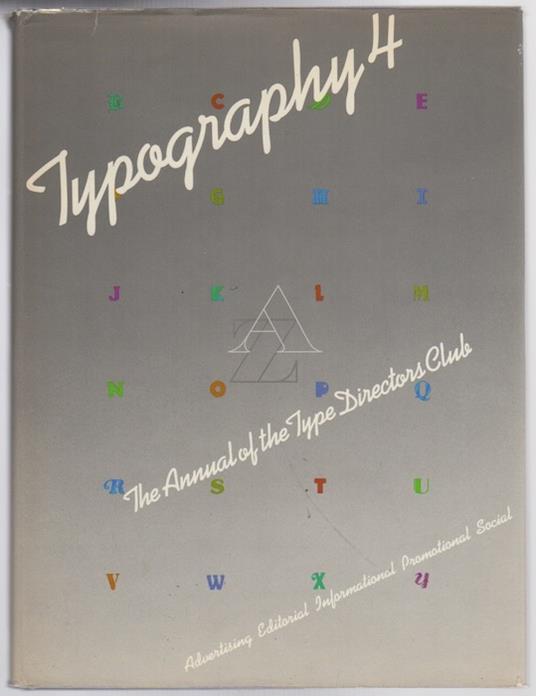 Typography 4. Testo in inglese. Text in English - copertina