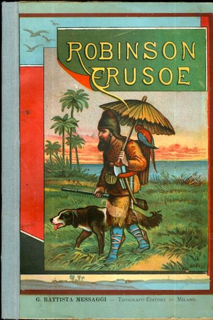 Robinson Crusoe - Daniel Defoe - copertina