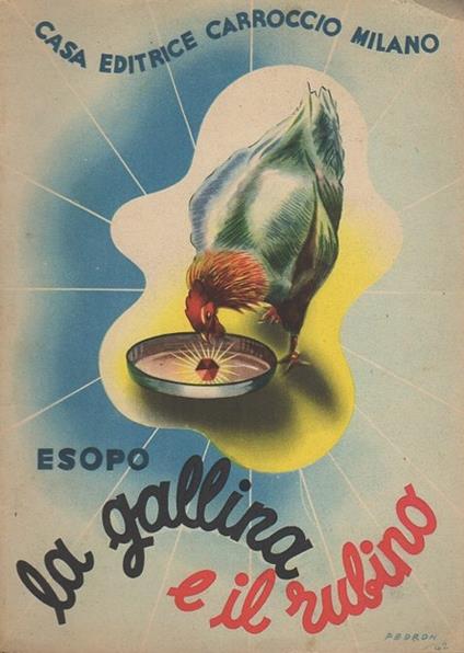 La gallina e il rubino - Esopo - copertina