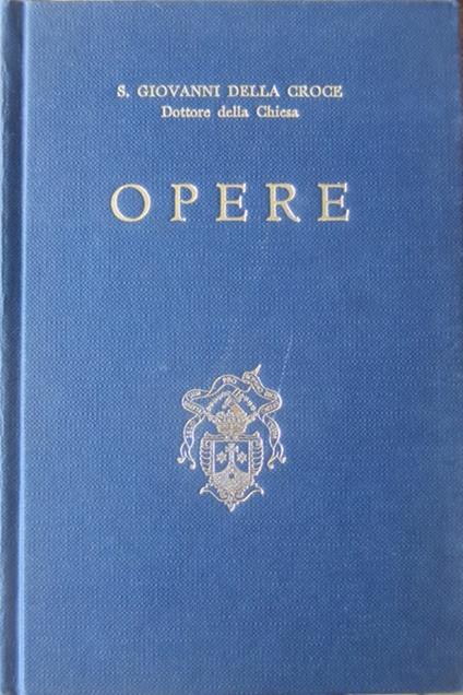 Opere. Terza ed. Versione del Padre Ferdinando di S. Maria - copertina