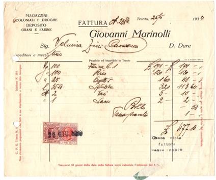 Giovanni Marinolli: Trento - copertina