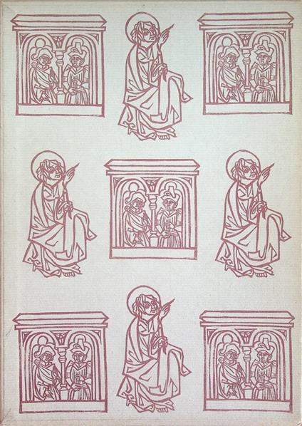 Die Urausgaben der holländischen Apokalypse und Biblia pauperum. Textband Tafelband I: Apokalypse Tafelband II: Biblia pauperum - copertina