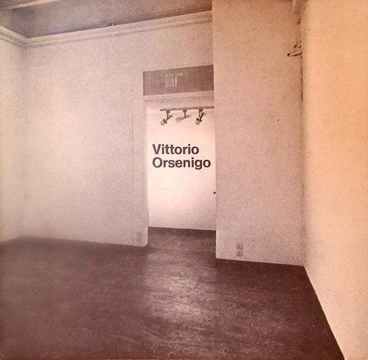 Vittorio Orsenigo: Milano Sudio Ennesse, [27 maggio 1982]. Pubblicato in occasione della Mostra tenuta a Milano - Achille Bonito Oliva - copertina