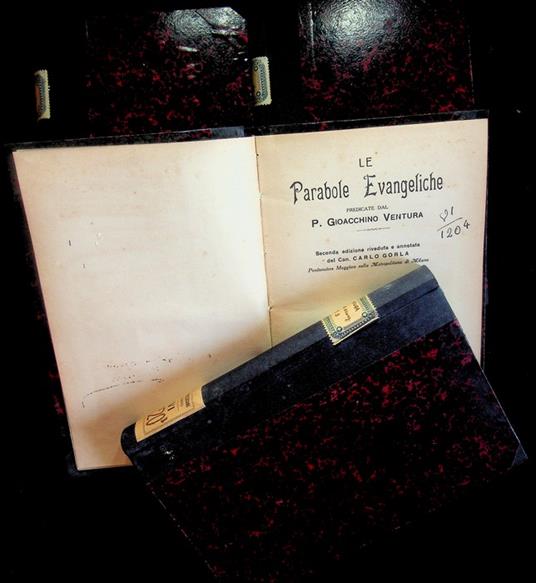 Le parabole evangeliche - Gioacchino Ventura - copertina