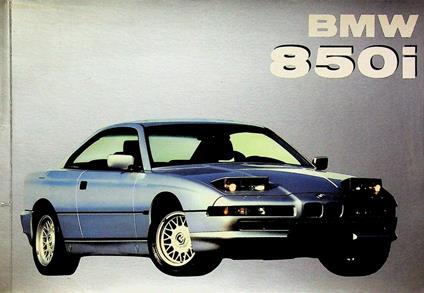 BMW 850i - Stefano Pasini - copertina