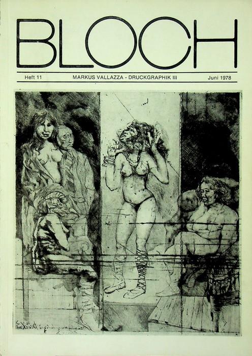 Markis Vallazza. Bloch Heft 11 (Juni 1978) - copertina