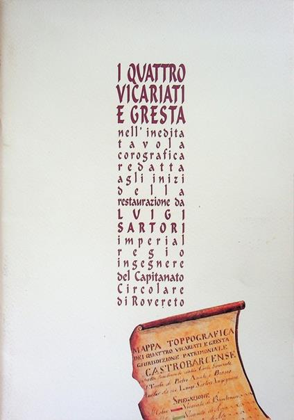 I Quattro Vicariati e Gresta: nell'inedita tavola corografica di Luigi Sartori - Claudio Antonelli - copertina