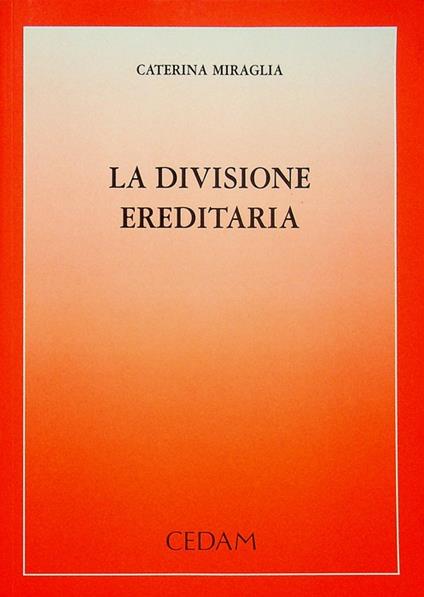 La divisione ereditaria - copertina