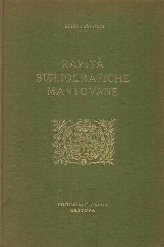 Rarit� bibliografiche mantovane