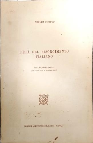 L' et� del Risorgimento Italiano - copertina