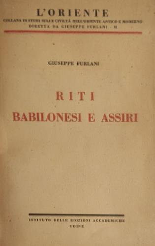Riti babilonesi e assiri