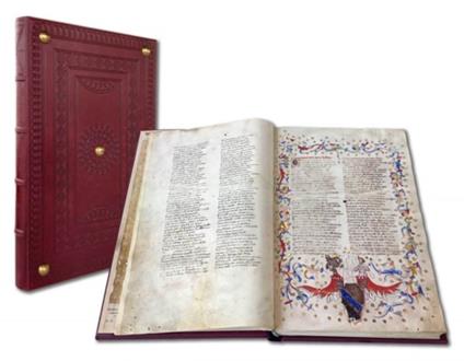 Divina Commedia Gradenighiana. Miniature attribuite a Giacomo Gradenigo, ad un bolognese prossimo al Maestro delle iniziali di Bruxelles e al veneto Cristoforo Cortese. Commentario a cura di Giordana Mariani Canova, Paola Del Bianco, Marco Veglia - Dante Alighieri - copertina