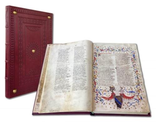 Divina Commedia Gradenighiana. Miniature attribuite a Giacomo Gradenigo, ad un bolognese prossimo al Maestro delle iniziali di Bruxelles e al veneto Cristoforo Cortese. Commentario a cura di Giordana Mariani Canova, Paola Del Bianco, Marco Veglia - Dante Alighieri - copertina