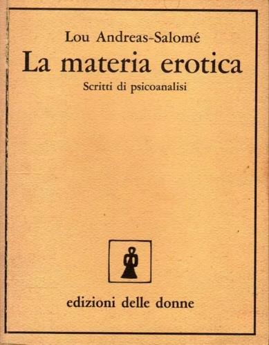 La materia erotica. Scritti di psicoanalisi - copertina