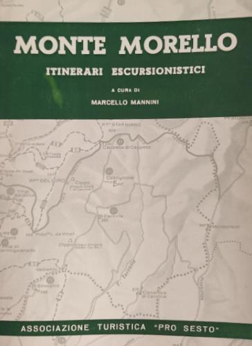 Monte Morello. Itinerari escursionistici - Marco Mannini - copertina